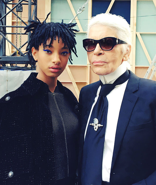 Willow Smith, Karl Lagerfeld, Chanel Willow Smith, Karl Lagerfeld, Chanel